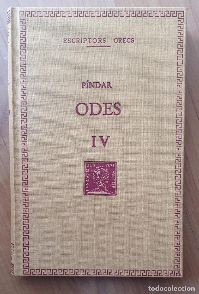 Libros de segunda mano: P&Iacute;NDER: ODES IV - Foto 1