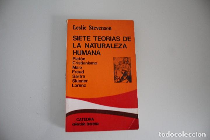 Libros de segunda mano: SIETE TEOR&Iacute;AS DE LA NATURALEZA HUMANA LESLIE STEVENSON