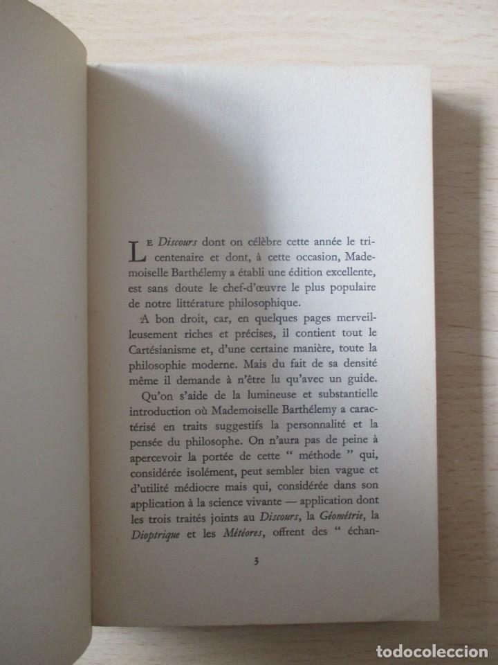 Libros de segunda mano: Discours de la m&eacute;thode, de Ren&eacute; Descartes - Foto 8