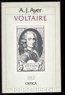 Libros de segunda mano: Voltaire, A.J. Ayer