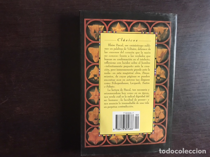 Libros de segunda mano: Pensamientos. Pascal. Elogio de la contradicci&oacute;n - Foto 2