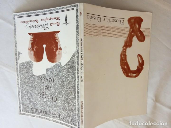 Libros de segunda mano: Ortega del rev&eacute;s-Bernardo Paris. - Foto 2