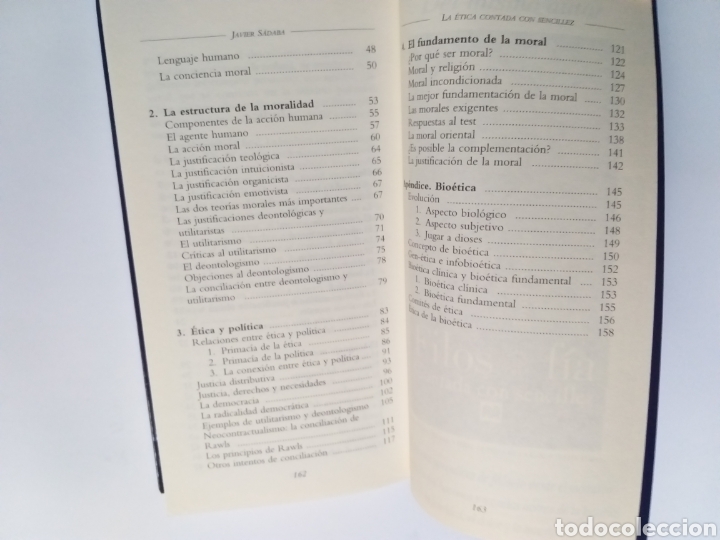Libros de segunda mano: La &eacute;tica contada con sencillez Javier S&aacute;daba - Foto 7