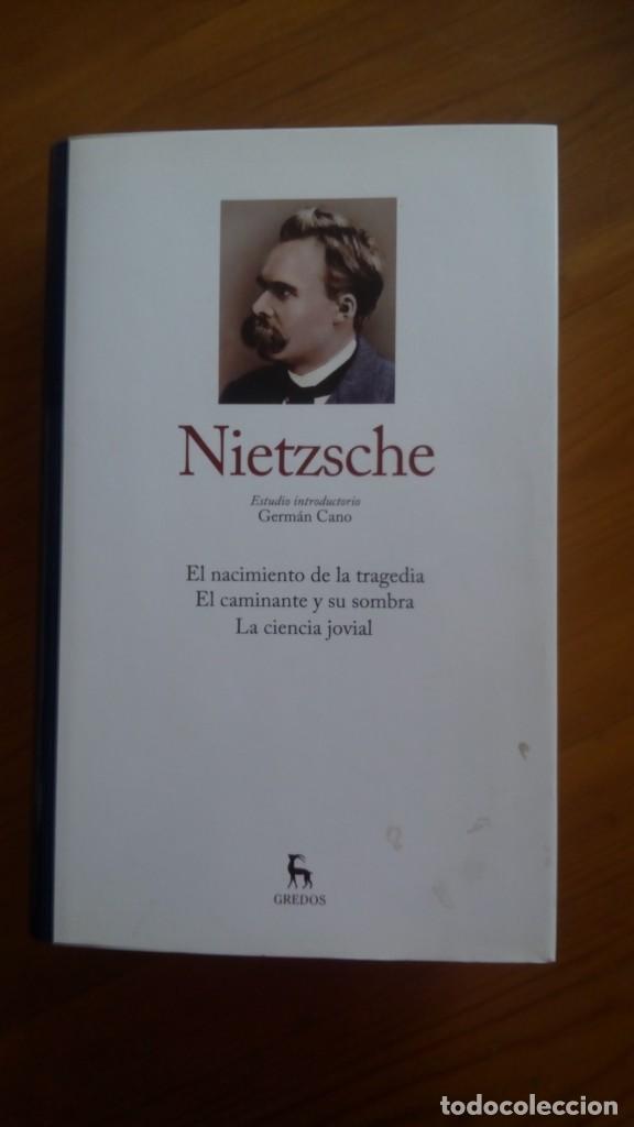 Libros de segunda mano: Nietzsche. Introducci&oacute;n: Germ&aacute;n Cano. Edit.: Gredos. - Foto 1