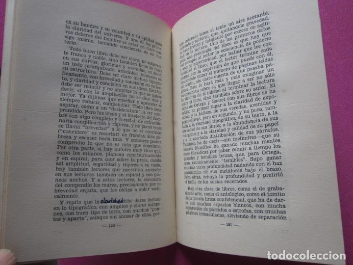 Libros de segunda mano: FILOSOFIA DEL LIBRO PEDRO CABA RARA EDICION 1957. MAP3 - Foto 6
