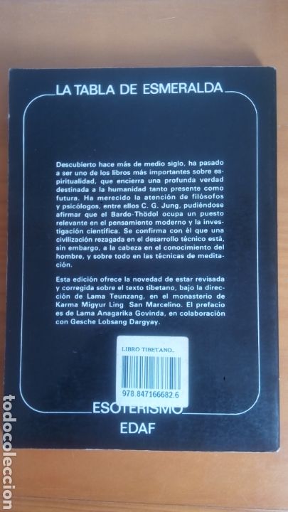Libros de segunda mano: El libro tibetano de los muertos - bardo thodol - Foto 2