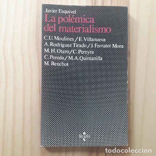 Libros de segunda mano: La polemica del materialismo - Javier Esquivel - Foto 1
