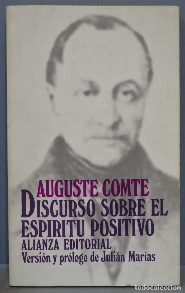 Libros de segunda mano: DISCURSO SOBRE EL ESPIRITU POSITIVO. COMTE - Foto 1