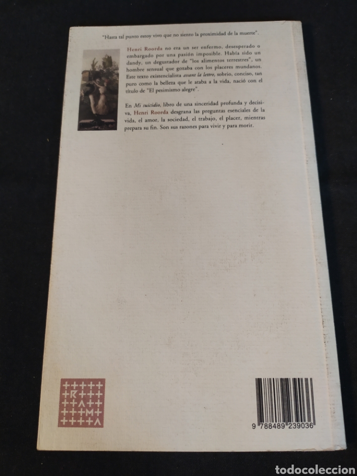 Libros de segunda mano: Mi suicidio. Henri Roorda - Foto 3