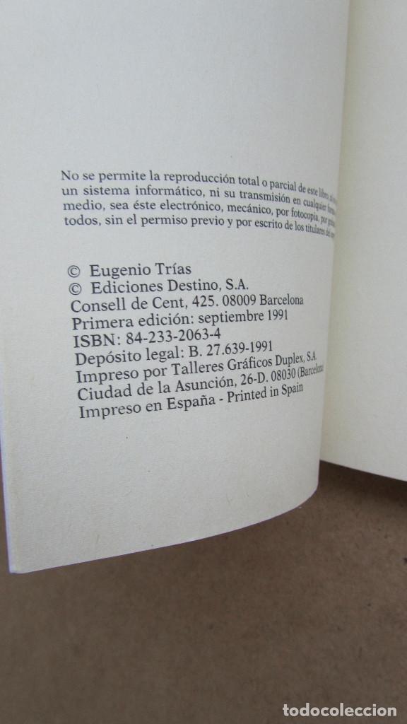Libros de segunda mano: LA DISPERSI&Oacute;N EUGENIO TR&Iacute;AS DESTINO LIBRO 324 - Foto 4