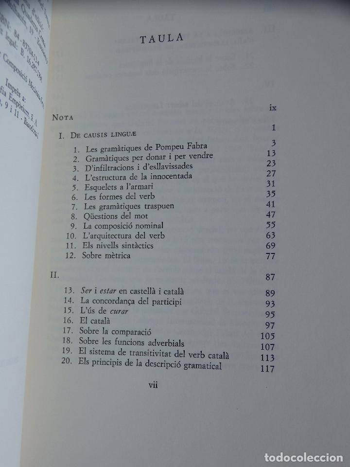 Libros de segunda mano: Sobre el llenguatge, Gabriel Ferrater - Foto 2