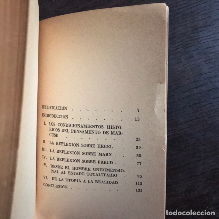 Libros de segunda mano: Lectura de Marcuse. J. M. Castellet - Foto 2