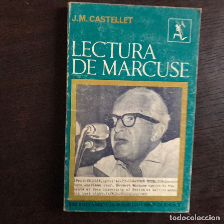 Libros de segunda mano: Lectura de Marcuse. J. M. Castellet - Foto 1