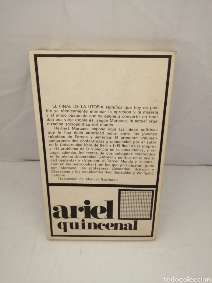 Libros de segunda mano: El final de la utop&iacute;a (Primera edici&oacute;n) - Foto 2