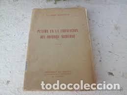 Libros de segunda mano: Plat&oacute;n en la formaci&oacute;n del hombre moderno Sabino Alonso Fueyo