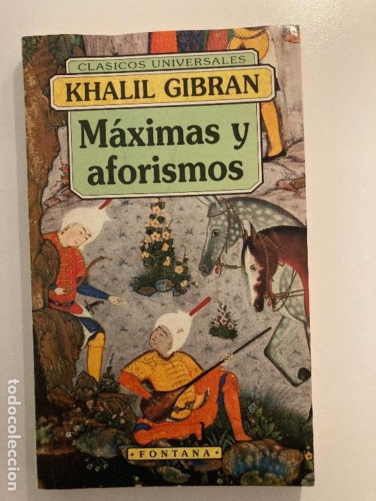 Libros de segunda mano: M&aacute;ximas y aforismos - Khalil Gibran - Foto 1