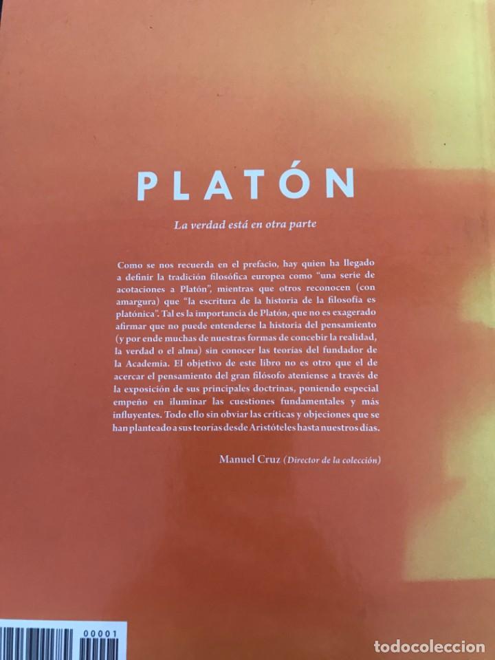 Libros de segunda mano: PLAT&Oacute;N - La verdad est&aacute; en otra parte - E.A. DAL Maschio - Foto 2