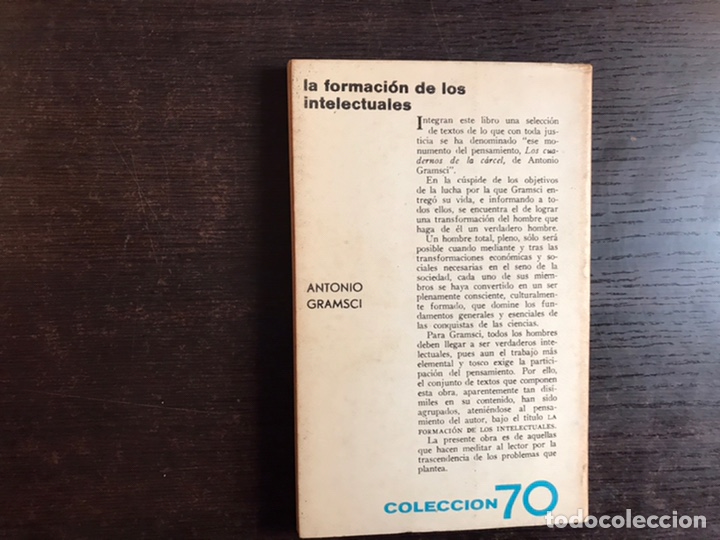 Libros de segunda mano: La formaci&oacute;n de los intelectuales. Antonio Gramsci - Foto 2