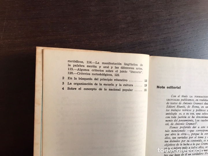 Libros de segunda mano: La formaci&oacute;n de los intelectuales. Antonio Gramsci - Foto 4