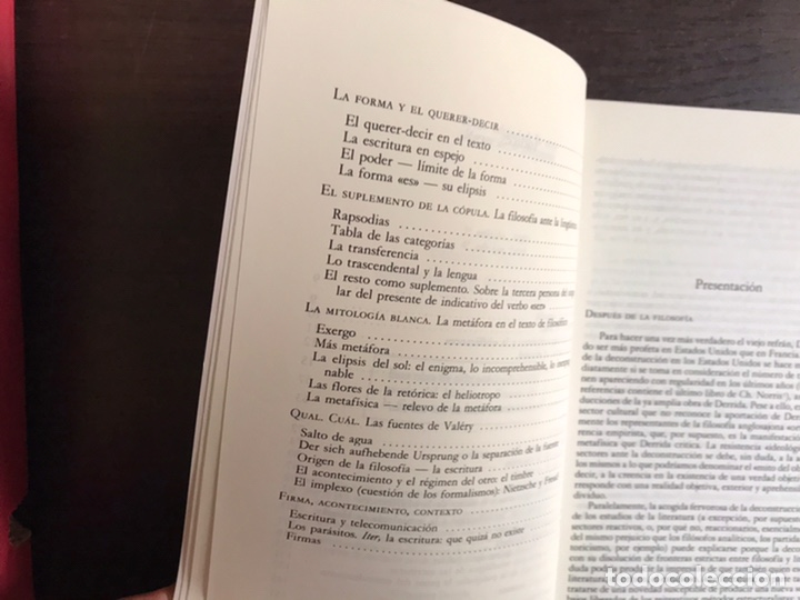 Libros de segunda mano: M&aacute;rgenes de la filosof&iacute;a. Jacques Derrida - Foto 4