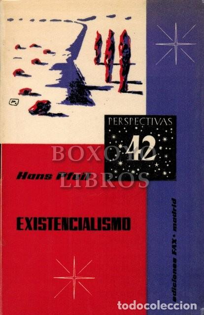 Libros de segunda mano: PFEIL, Hans. Existencialismo - Foto 1