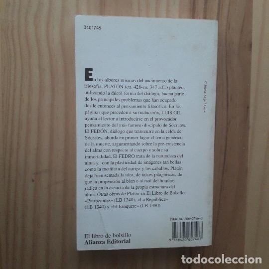 Libros de segunda mano: FED&Oacute;N FEDRO - PLAT&Oacute;N - Foto 2
