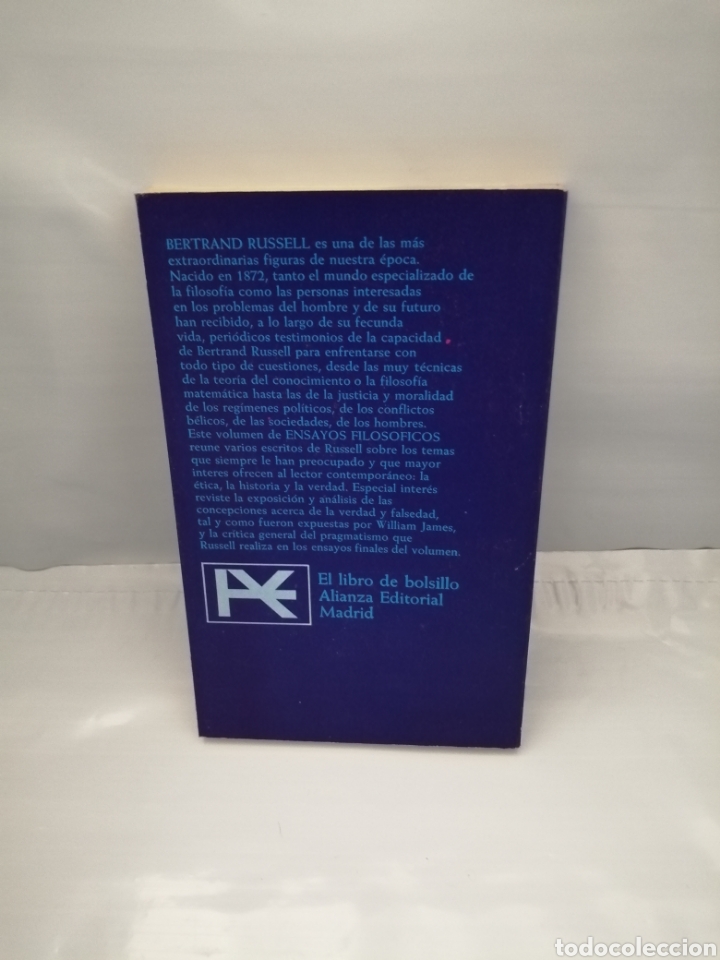 Libros de segunda mano: Ensayos filos&oacute;ficos - Foto 2