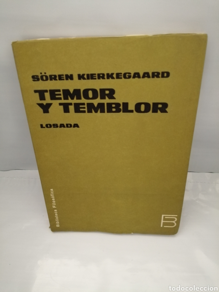Libros de segunda mano: Temor y Temblor - Foto 1
