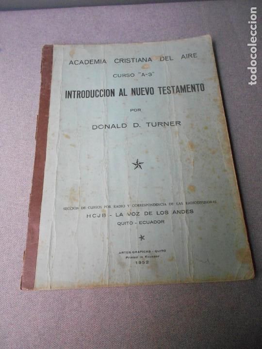 Libros de segunda mano: INTRODUCCION AL NUEVO TESTAMENTO - Foto 1
