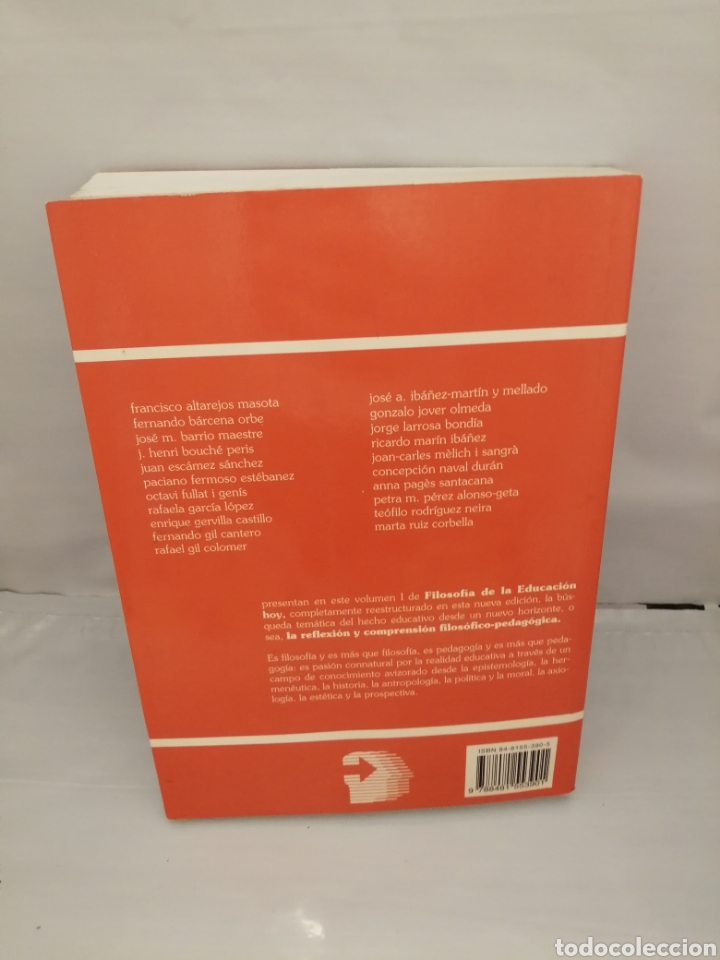 Libros de segunda mano: Filosof&iacute;a de la educaci&oacute;n hoy - Foto 2