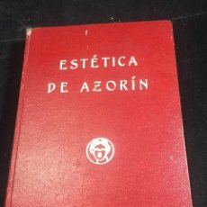 Libros de segunda mano: ESTÉTICA DE AZORÍN - MANUEL GRANELL, 1949 BIBLIOTECA NUEVA.. Lote 236088280