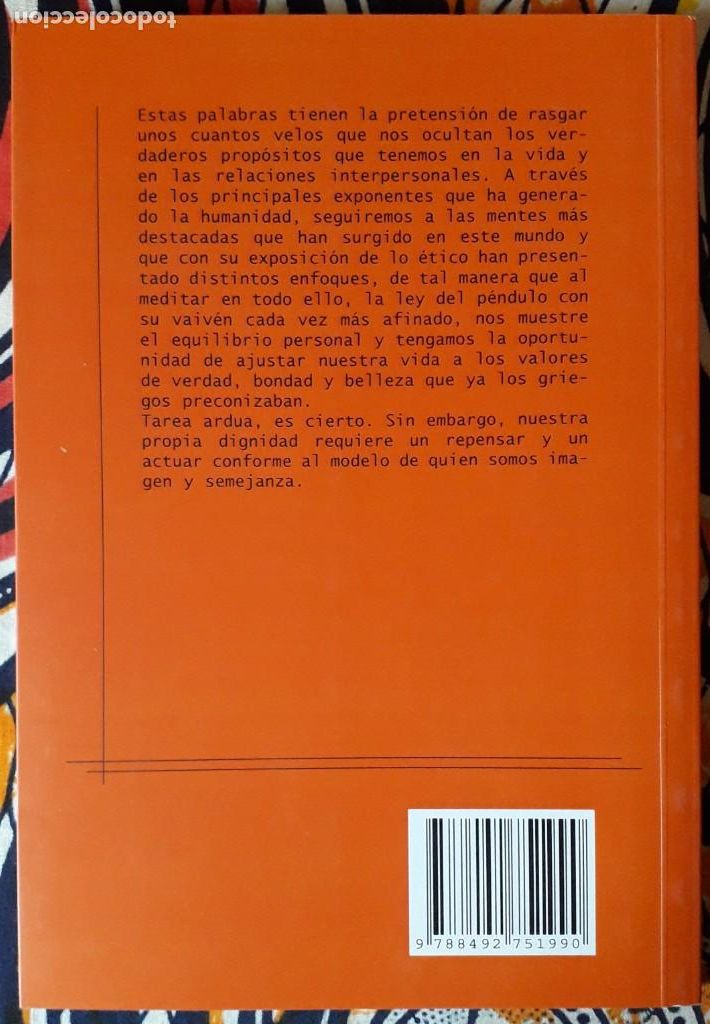 Libros de segunda mano: Isabel Carmona Jover . El ejercicio humano &eacute;tico - Foto 2