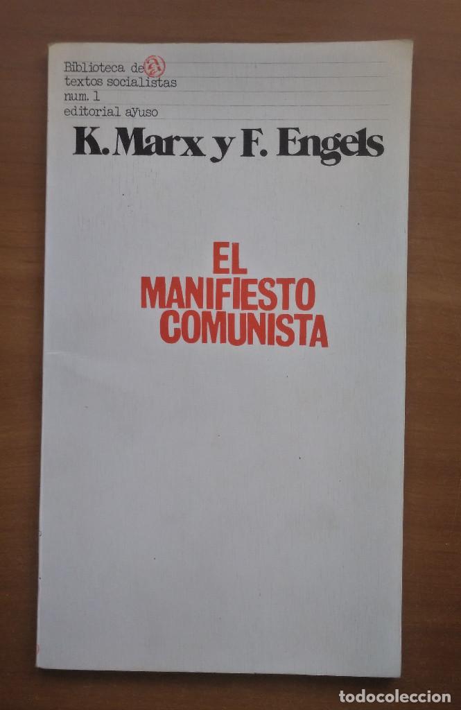 El Manifiesto Comunista Marx Y Engels Ed Ayu Comprar Libros De Filosof A En Todocoleccion