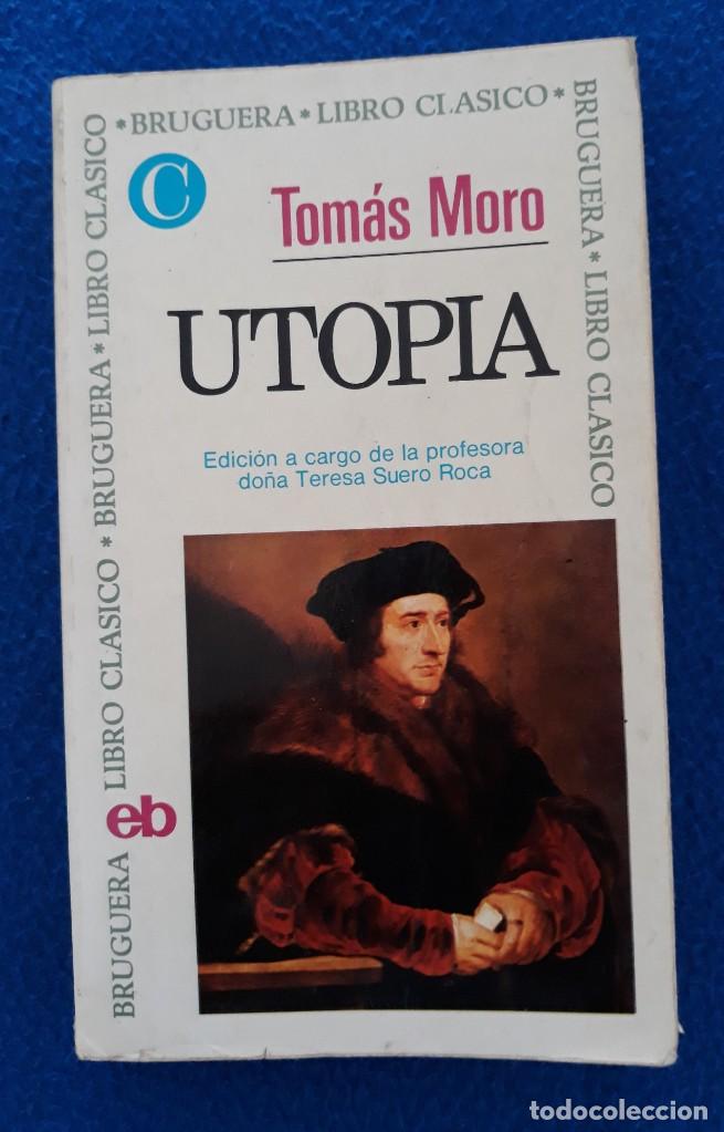 Libros de segunda mano: UTOPIA - TOM&Aacute;S MORO ----- - Foto 1