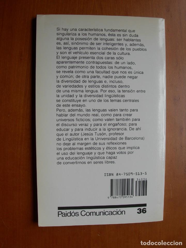 Libros de segunda mano: EL LUJO DEL LENGUAJE / JES&Uacute;S TUS&Oacute;N - Foto 2