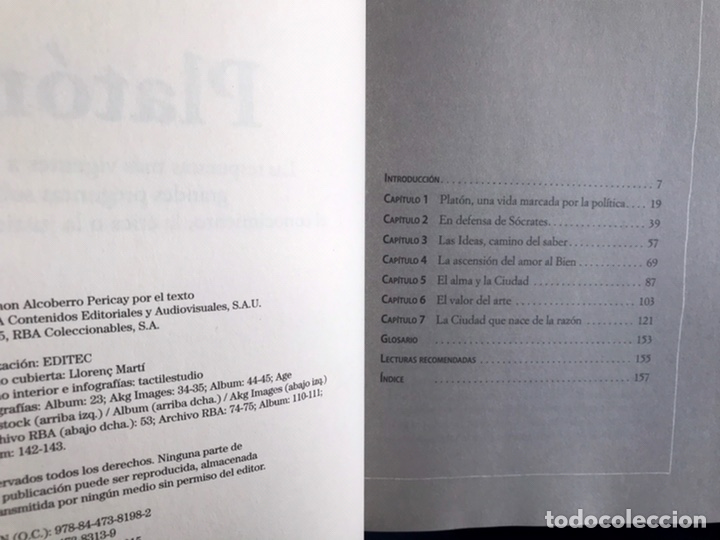 Libros de segunda mano: Plat&oacute;n. Aprender a pensar - Foto 3