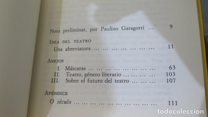 Libros de segunda mano: IDEA DEL TEATRO. JOS&Eacute; ORTEGA Y GASSET - Foto 2