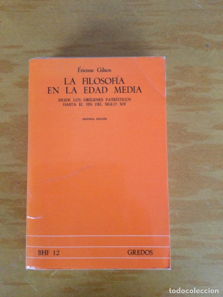 Libros de segunda mano: La Filosof&iacute;a en la Edad Media desde los or&iacute;genes patr&iacute;sticos hasta el fin del siglo XIV