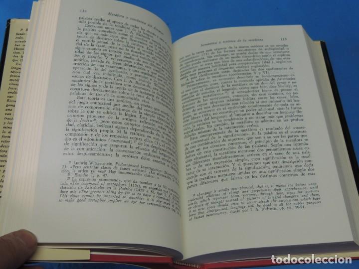 Libros de segunda mano: LA METAFORA VIVA.- PAUL RICOEUR - Foto 3