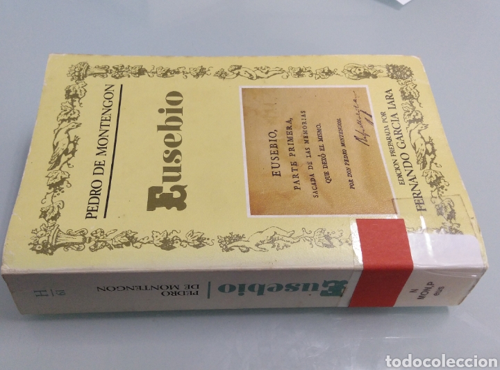 Libros de segunda mano: Eusebio (Parte primera) - Pedro de Montegon. - Foto 2
