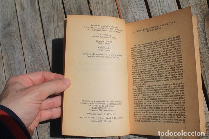 Libros de segunda mano: el discurso del metodo rousseau - Foto 2