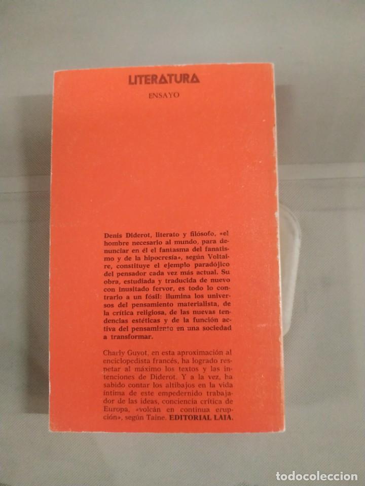 Libros de segunda mano: Diderot Seg&uacute;n Diderot - Charly Guyot - Foto 2