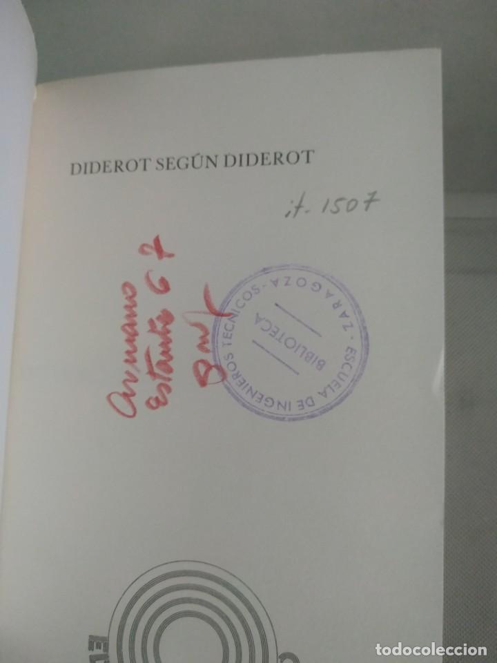 Libros de segunda mano: Diderot Seg&uacute;n Diderot - Charly Guyot - Foto 3
