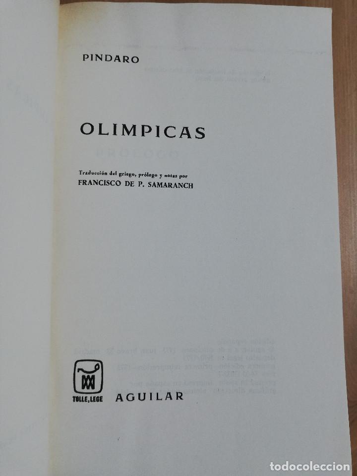 Libros de segunda mano: OLIMPICAS (P&Iacute;NDARO) - Foto 2