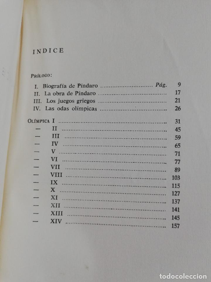 Libros de segunda mano: OLIMPICAS (P&Iacute;NDARO) - Foto 3