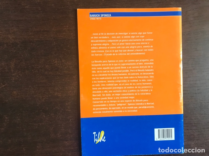 Libros de segunda mano: Baruch Spinoza. Albert Pitarch - Foto 2