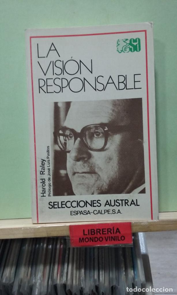 Libros de segunda mano: La visi&oacute;n responsable. Harold Raley - Foto 1