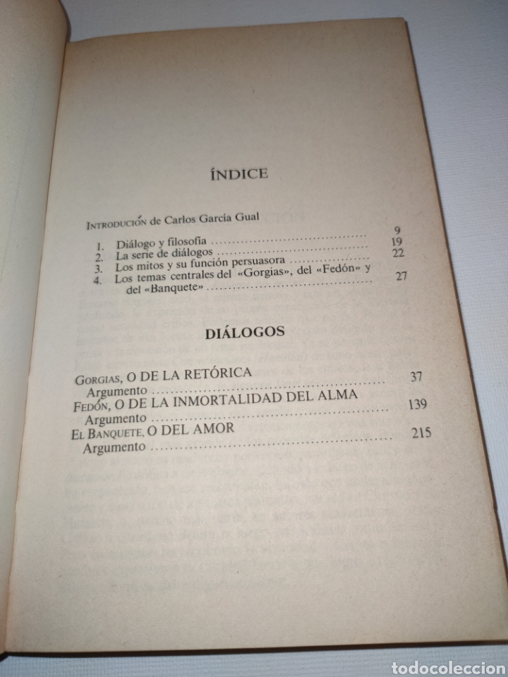 Libros de segunda mano: Di&aacute;logos. Plat&oacute;n. - Foto 4