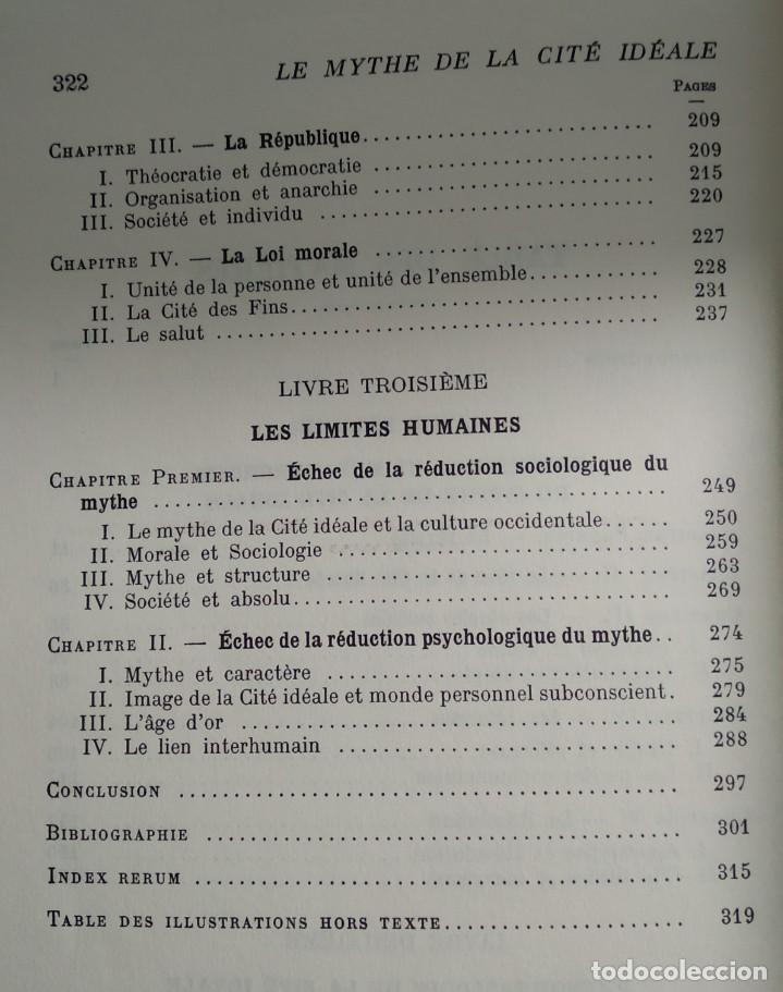 Libros de segunda mano: LE MYTHE DE LA CIT&Eacute; ID&Eacute;ALE -- ROGER MUCCHIELLI - Foto 6