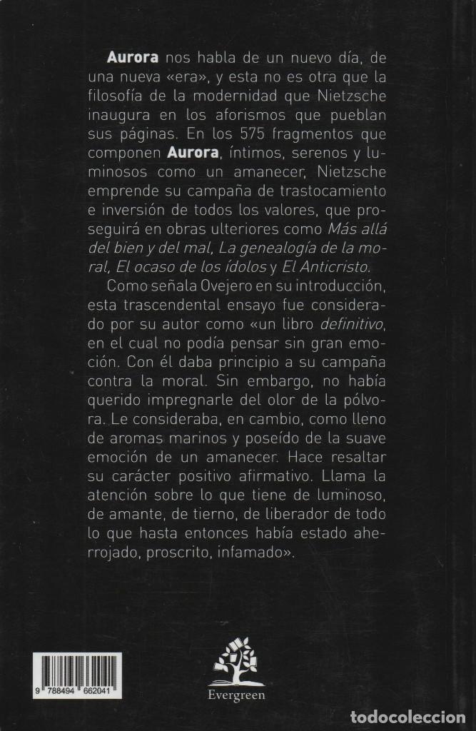 Libros de segunda mano: Aurora. Nietzsche. Biblok. 2017. - Foto 2